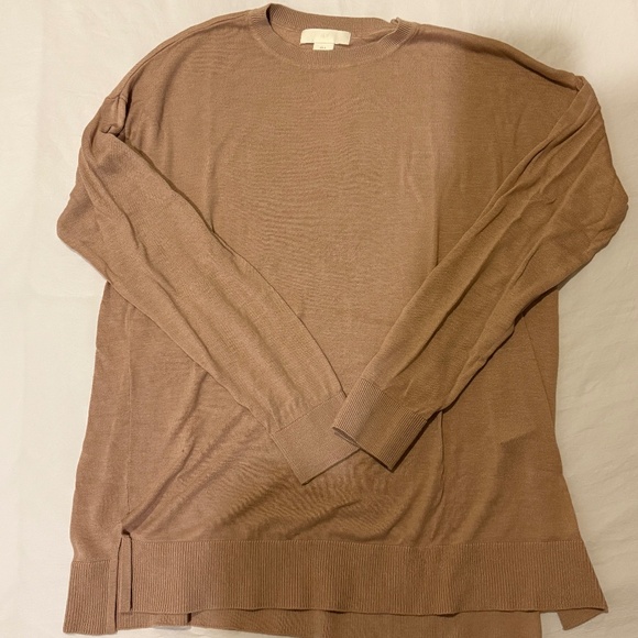 H&M Fine Knit Shirt in dusty pink in S - Picture 3 of 4